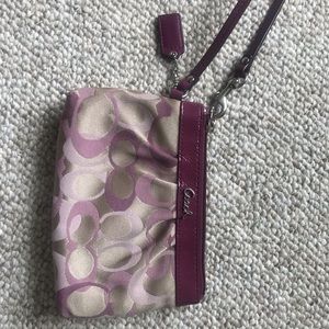 EUC Coach Wristlet